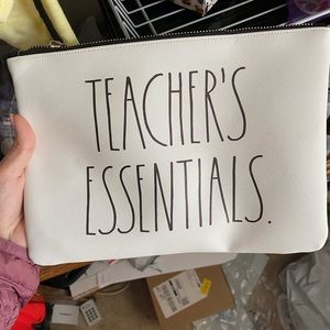 Teachers essentials rae Dunn pouch